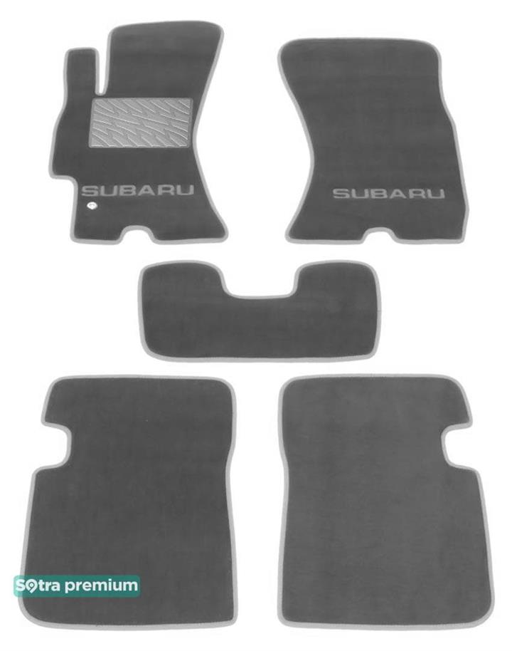 Sotra 06766-CH-GREY Interior mats Sotra Double layer gray for Subaru Legacy/Outback, set 06766CHGREY