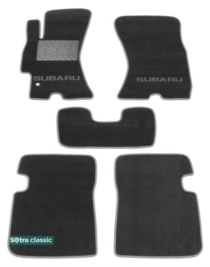 Sotra 06766-GD-GREY Interior mats Sotra Double layer gray for Subaru Legacy/Outback, set 06766GDGREY