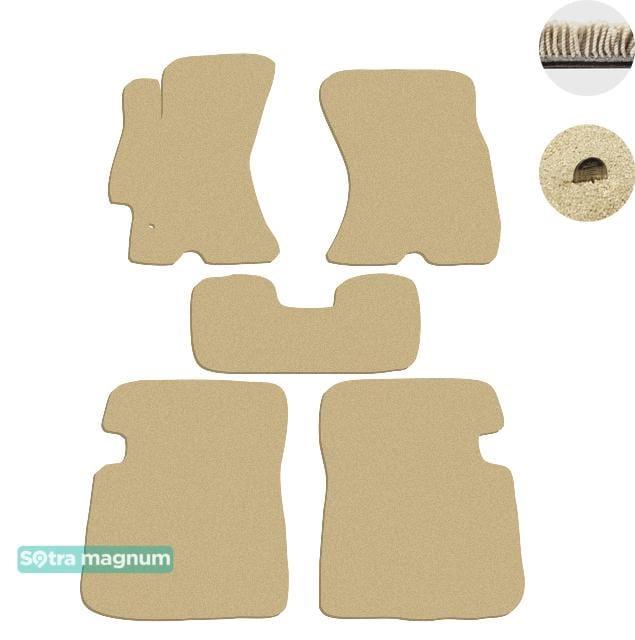 Sotra 06766-MG20-BEIGE Interior mats Sotra Double layer beige for Subaru Legacy/Outback, set 06766MG20BEIGE