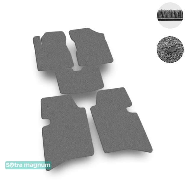 Sotra 06769-MG20-GREY Interior mats Sotra two-layer gray for Geely Mk (2006-2014), set 06769MG20GREY