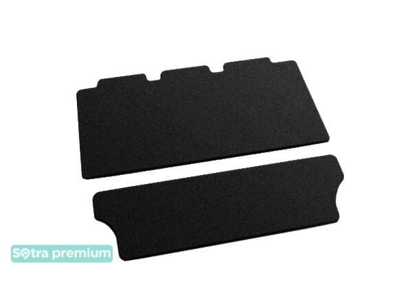 Sotra 06791-5-CH-BLACK Interior mats Sotra two-layer black for Honda Odyssey us (2005-2010), set 067915CHBLACK