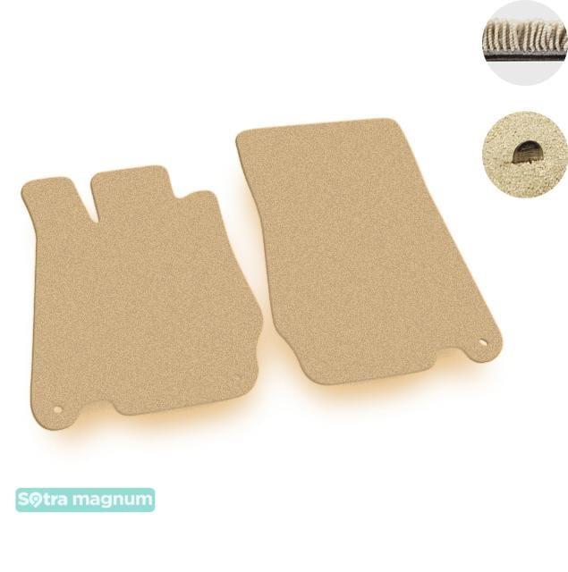 Sotra 06813-MG20-BEIGE Interior mats Sotra two-layer beige for Mercedes Sl-class (2006-2011), set 06813MG20BEIGE