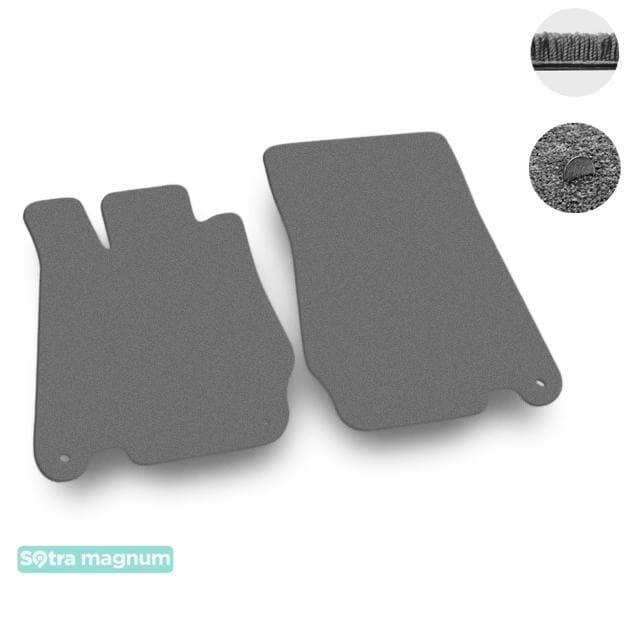Sotra 06813-MG20-GREY Interior mats Sotra two-layer gray for Mercedes Sl-class (2006-2011), set 06813MG20GREY