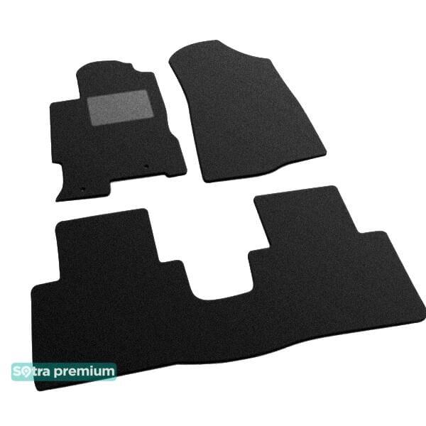 Sotra 06818-CH-BLACK Interior mats Sotra two-layer black for Acura Rdx (2006-2012), set 06818CHBLACK