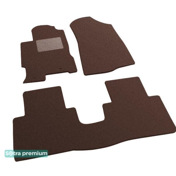 Sotra 06818-CH-CHOCO Interior mats Sotra two-layer brown for Acura Rdx (2006-2012), set 06818CHCHOCO