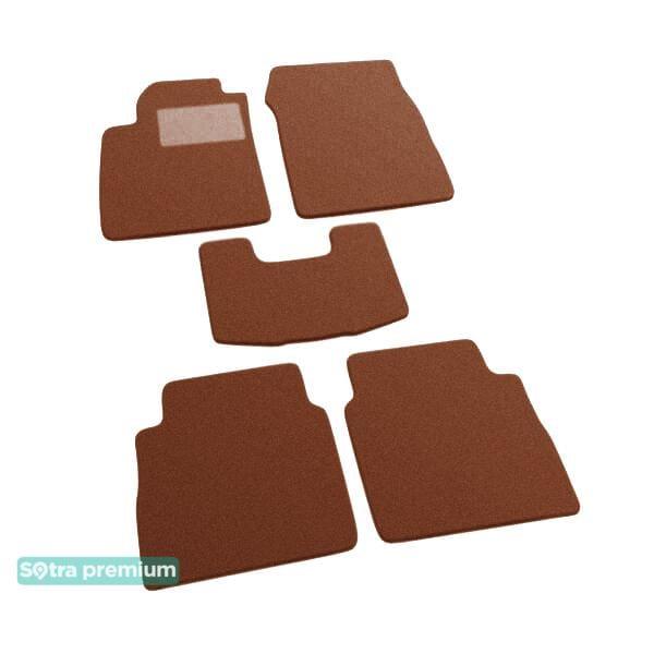 Sotra 06829-CH-TERRA Interior mats Sotra two-layer terracotta for Opel Vectra c (2006-2008), set 06829CHTERRA