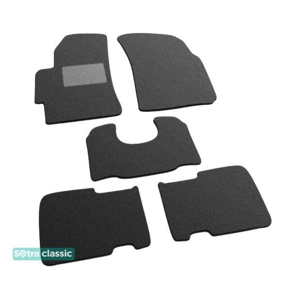 Sotra 06841-GD-GREY Interior mats Sotra two-layer gray for Chery V5 / eastar cross (2006-), set 06841GDGREY