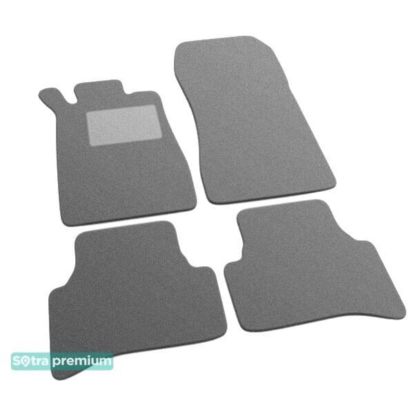 Sotra 06901-CH-GREY Interior mats Sotra two-layer gray for Mercedes Clk-class (1997-2003), set 06901CHGREY
