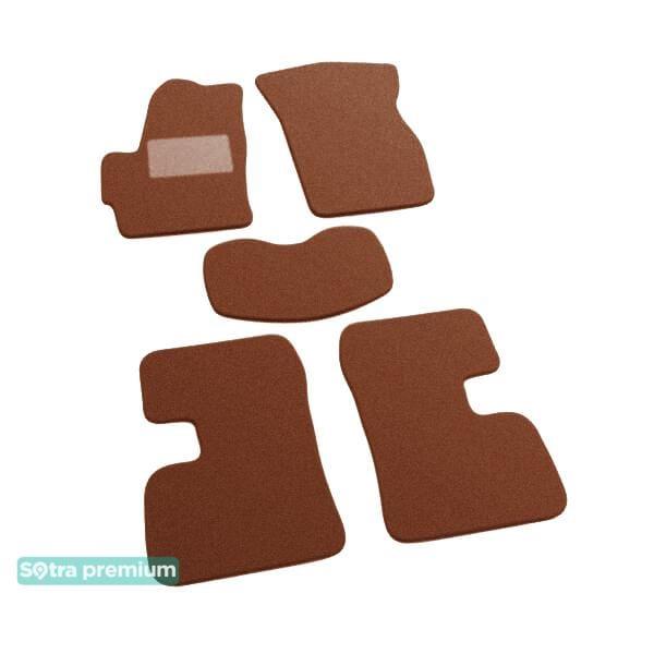 Sotra 06903-CH-TERRA Interior mats Sotra two-layer terracotta for Chery Kimo / a1 (2007-2015), set 06903CHTERRA