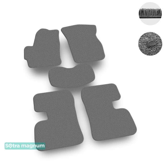 Sotra 06903-MG20-GREY Interior mats Sotra two-layer gray for Chery Kimo / a1 (2007-2015), set 06903MG20GREY