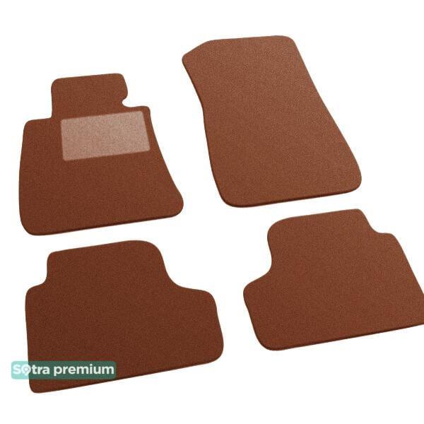 Sotra 06917-CH-TERRA Interior mats Sotra two-layer terracotta for BMW 3-series coupe (2006-2011), set 06917CHTERRA