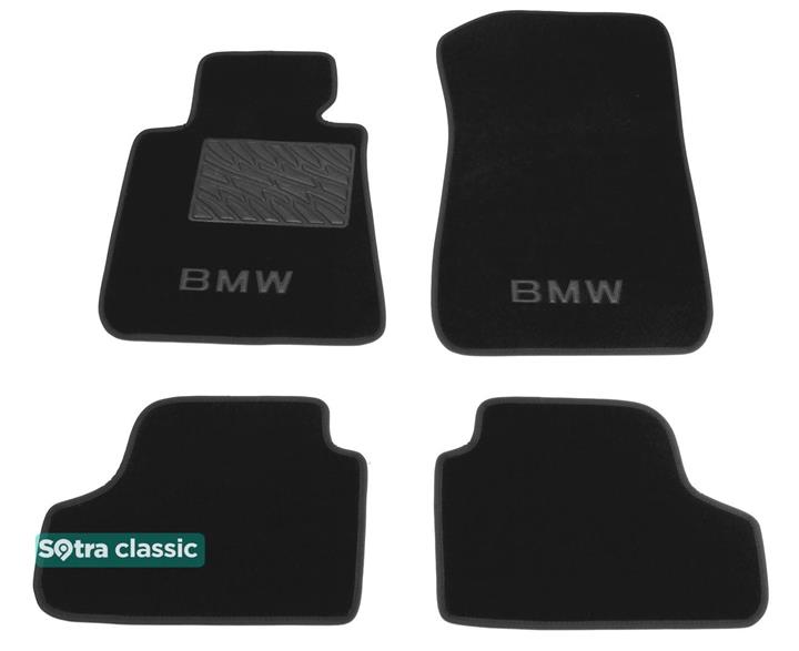 Sotra 06917-GD-GREY Interior mats Sotra two-layer gray for BMW 3-series coupe (2006-2011), set 06917GDGREY