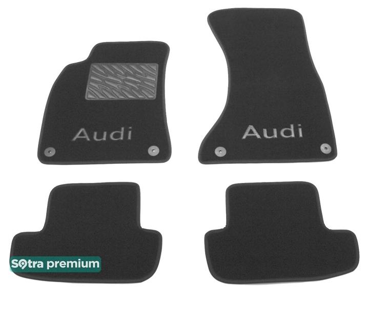 Sotra 06920-CH-GREY Interior mats Sotra two-layer gray for Audi A5/s5 (2007-2016), set 06920CHGREY