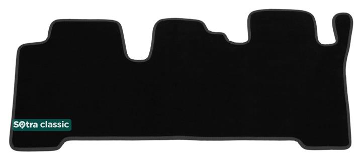 Sotra 06936-GD-BLACK Interior mats Sotra two-layer black for Hyundai Santa fe (2006-2012), set 06936GDBLACK