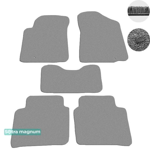 Sotra 06966-MG20-GREY Interior mats Sotra two-layer gray for Nissan Teana (2008-2014), set 06966MG20GREY