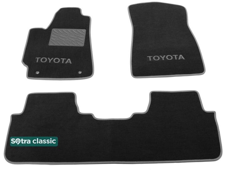 Sotra 06978-GD-GREY Interior mats Sotra two-layer gray for Toyota Highlander (2007-2010), set 06978GDGREY