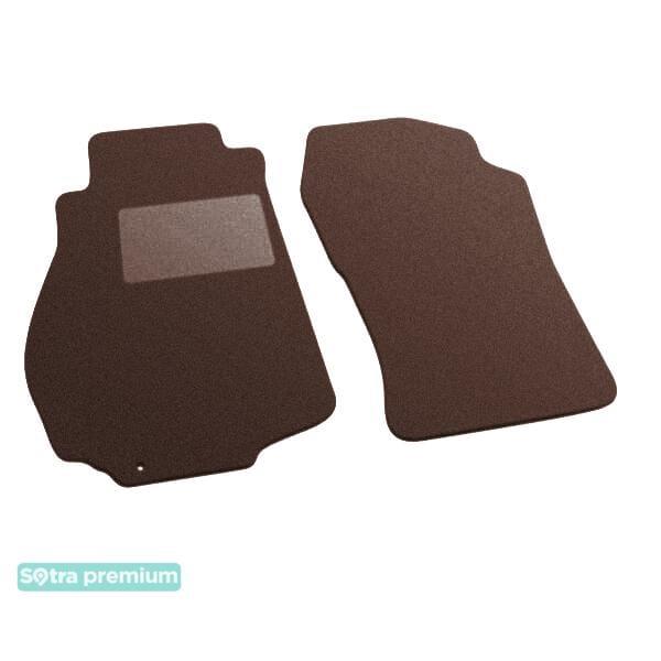 Sotra 06983-CH-CHOCO Interior mats Sotra two-layer brown for Nissan 350z (2002-2009), set 06983CHCHOCO