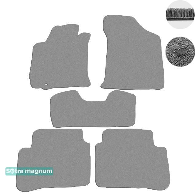 Sotra 07015-MG20-GREY Interior mats Sotra two-layer gray for Nissan Altima (2007-2012), set 07015MG20GREY