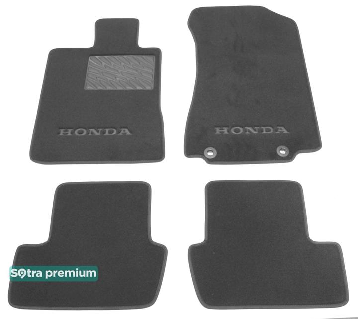 Sotra 07035-CH-GREY Interior mats Sotra two-layer gray for Honda Legend (2009-2010), set 07035CHGREY