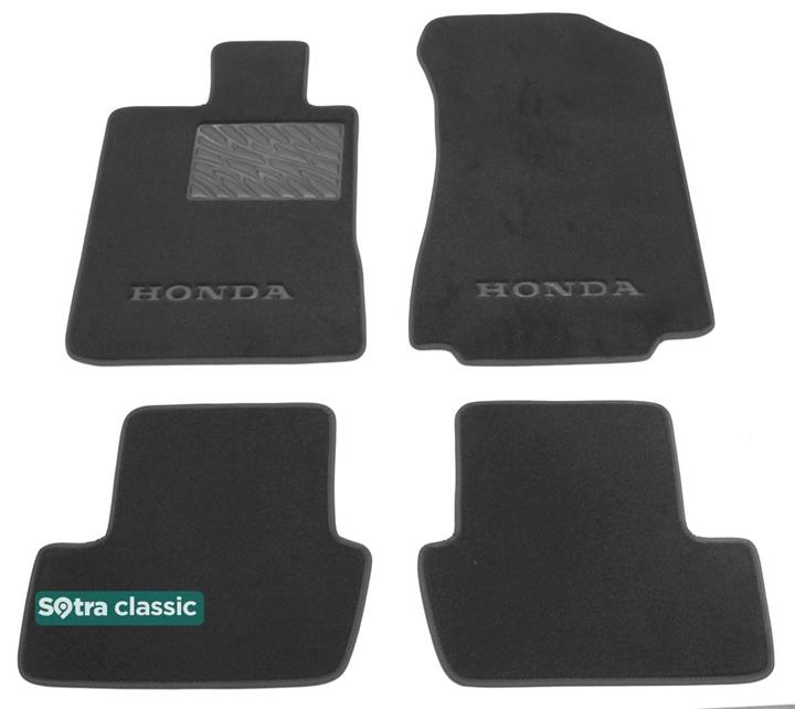 Sotra 07035-GD-GREY Interior mats Sotra two-layer gray for Honda Legend (2009-2010), set 07035GDGREY