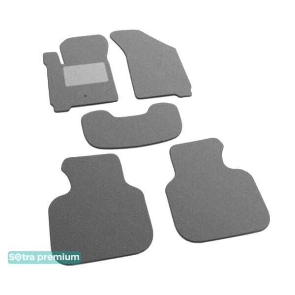 Sotra 07089-CH-GREY Interior mats Sotra two-layer gray for Dodge Journey (2009-), set 07089CHGREY