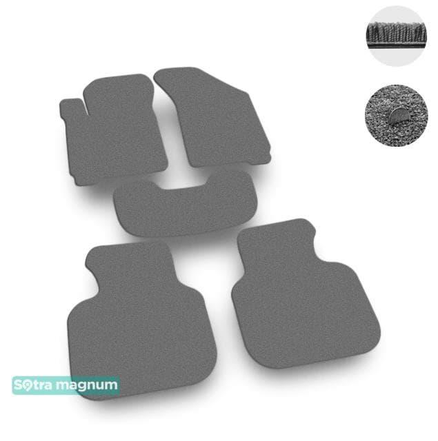 Sotra 07089-MG20-GREY Interior mats Sotra two-layer gray for Dodge Journey (2009-), set 07089MG20GREY