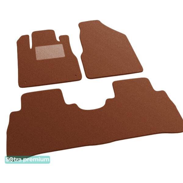 Sotra 07091-CH-TERRA Interior mats Sotra two-layer terracotta for Nissan Murano (2008-2014), set 07091CHTERRA
