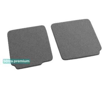 Sotra 07099-3-CH-GREY Interior mats Sotra two-layer gray for Opel Zafira b (2005-2014), set 070993CHGREY