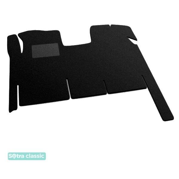 Sotra 07112-GD-BLACK Interior mats Sotra two-layer black for Fiat Scudo (1994-2006), set 07112GDBLACK