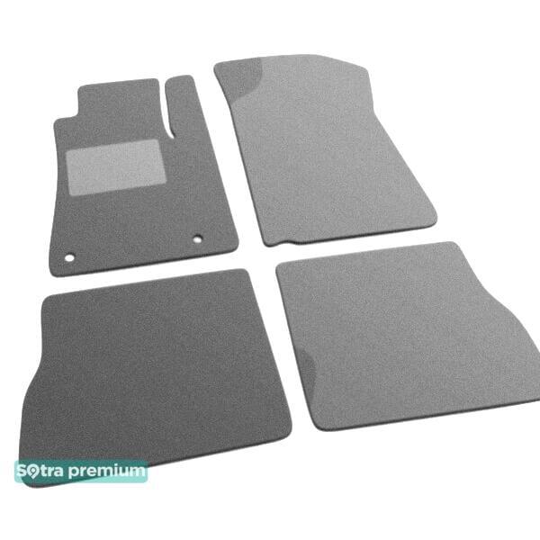Sotra 07121-CH-GREY Interior mats Sotra two-layer gray for Toyota Tundra (2007-2013), set 07121CHGREY