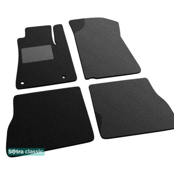 Sotra 07121-GD-BLACK Interior mats Sotra two-layer black for Toyota Tundra (2007-2013), set 07121GDBLACK