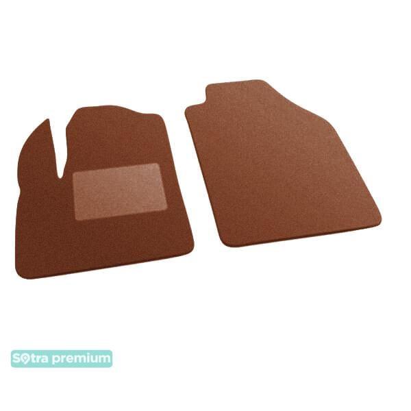 Sotra 07140-CH-TERRA Interior mats Sotra two-layer terracotta for Ford Transit/tourneo connect (2002-2013), set 07140CHTERRA