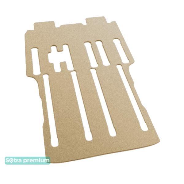 Sotra 07160-CH-BEIGE Interior mats Sotra two-layer beige for KIA Carnival (2006-2014) 07160CHBEIGE