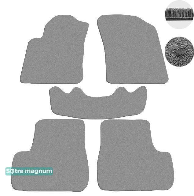Sotra 07194-MG20-GREY Interior mats Sotra Double layer gray for Citroen C3/Ds3, set 07194MG20GREY