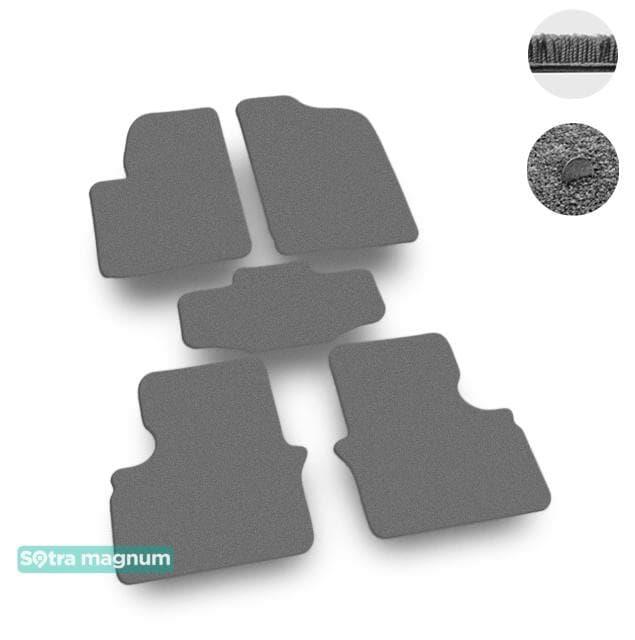 Sotra 07209-MG20-GREY Interior mats Sotra two-layer gray for Chery A3 / M11 (2008-), set 07209MG20GREY
