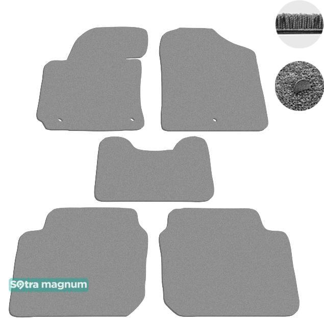 Sotra 07230-MG20-GREY Interior mats Sotra two-layer gray for Hyundai Elantra (2010-), set 07230MG20GREY