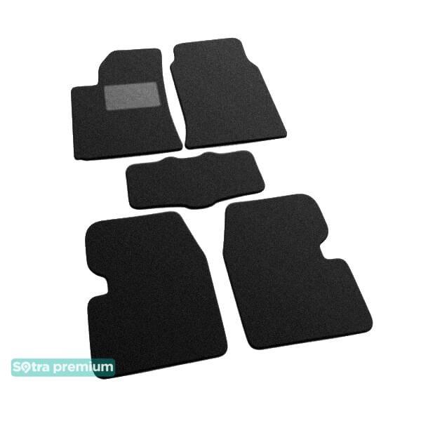 Sotra 07237-CH-BLACK Interior mats Sotra two-layer black for Lifan 620 / solando (2007-), set 07237CHBLACK