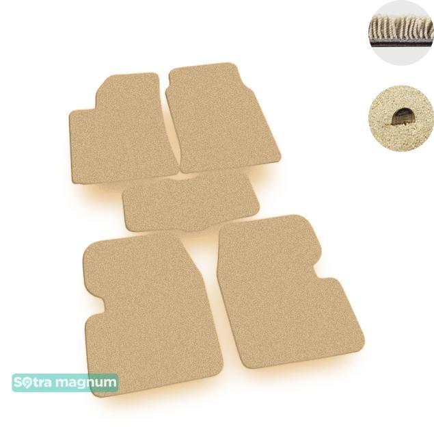 Sotra 07237-MG20-BEIGE Interior mats Sotra two-layer beige for Lifan 620 / solando (2007-), set 07237MG20BEIGE