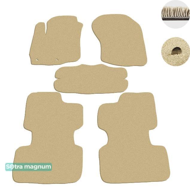 Sotra 07259-MG20-BEIGE Interior mats Sotra two-layer beige for Mitsubishi Asx (2010-), set 07259MG20BEIGE