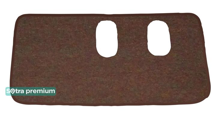 Sotra 07281-CH-CHOCO Interior mats Sotra two-layer brown for Chevrolet Captiva (2010-), set 07281CHCHOCO