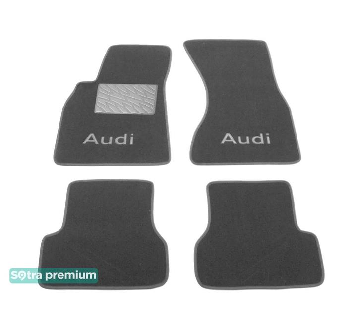 Sotra 07283-CH-GREY Interior mats Sotra two-layer gray for Audi A7 sportback (2010-), set 07283CHGREY