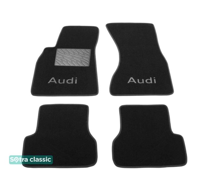 Sotra 07283-GD-GREY Interior mats Sotra two-layer gray for Audi A7 sportback (2010-), set 07283GDGREY