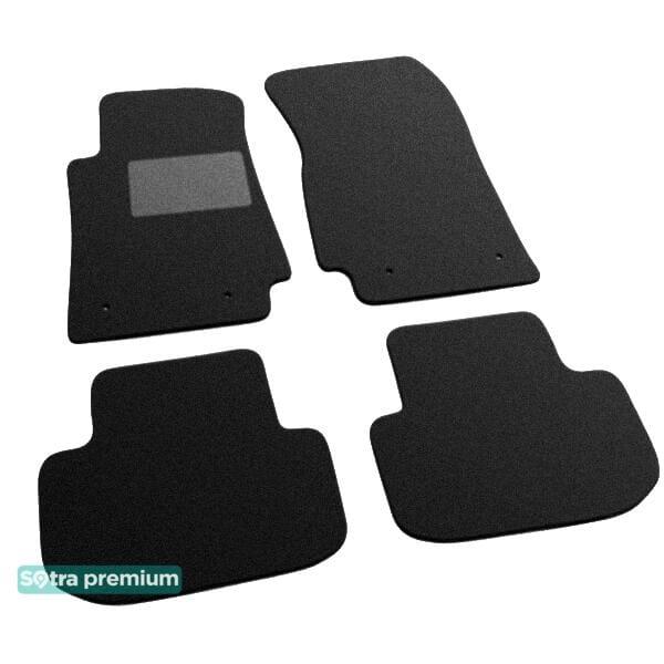 Sotra 07289-CH-BLACK Interior mats Sotra two-layer black for Chevrolet Camaro (2009-2015), set 07289CHBLACK