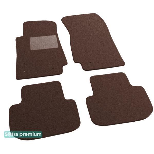 Sotra 07289-CH-CHOCO Interior mats Sotra two-layer brown for Chevrolet Camaro (2009-2015), set 07289CHCHOCO