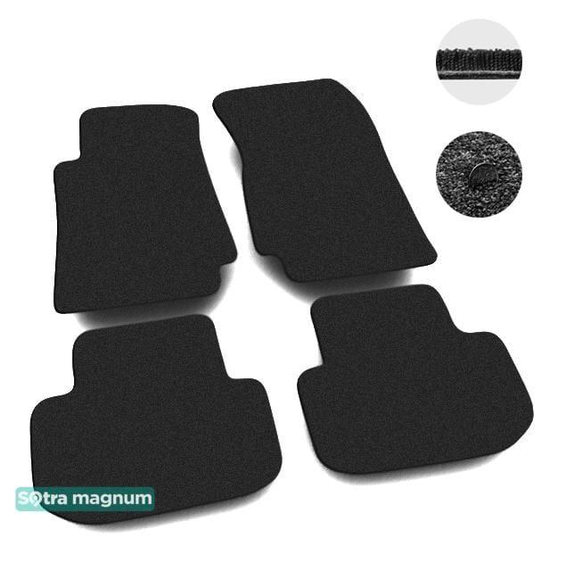 Sotra 07289-MG15-BLACK Interior mats Sotra two-layer black for Chevrolet Camaro (2009-2015), set 07289MG15BLACK
