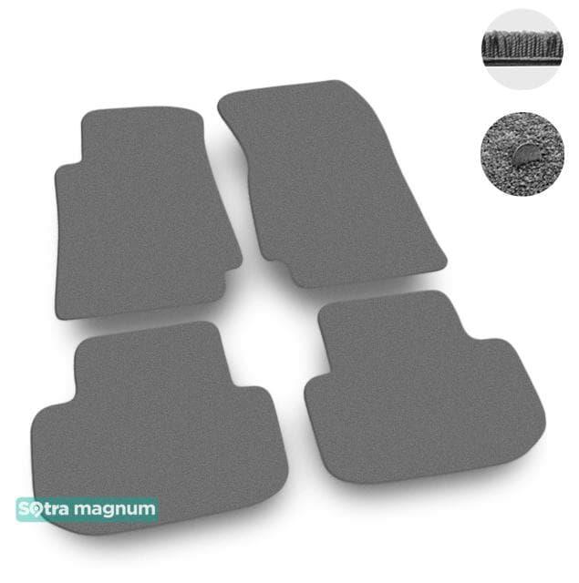 Sotra 07289-MG20-GREY Interior mats Sotra two-layer gray for Chevrolet Camaro (2009-2015), set 07289MG20GREY