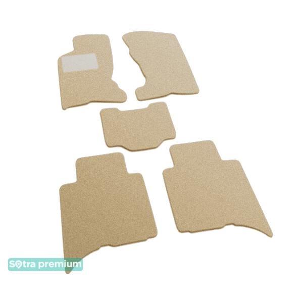 Sotra 07293-CH-BEIGE Interior mats Sotra two-layer beige for Great wall Haval h5 (2009-), set 07293CHBEIGE