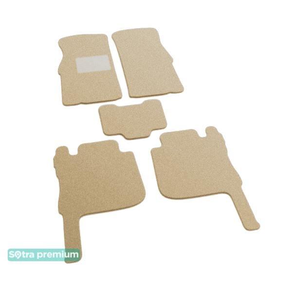 Sotra 07306-CH-BEIGE Interior mats Sotra two-layer beige for Great wall Wingle 5 (2010-), set 07306CHBEIGE