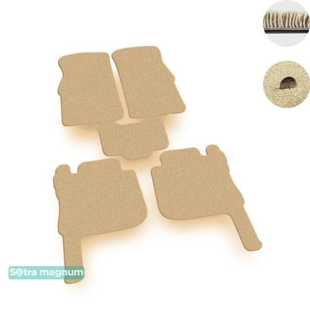Sotra 07306-MG20-BEIGE Interior mats Sotra two-layer beige for Great wall Wingle 5 (2010-), set 07306MG20BEIGE