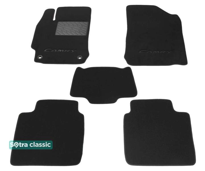 Sotra 07308-GD-GREY Interior mats Sotra two-layer gray for Toyota Camry (2011-2014), set 07308GDGREY